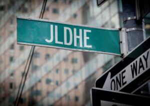 signpost reads JLDHE